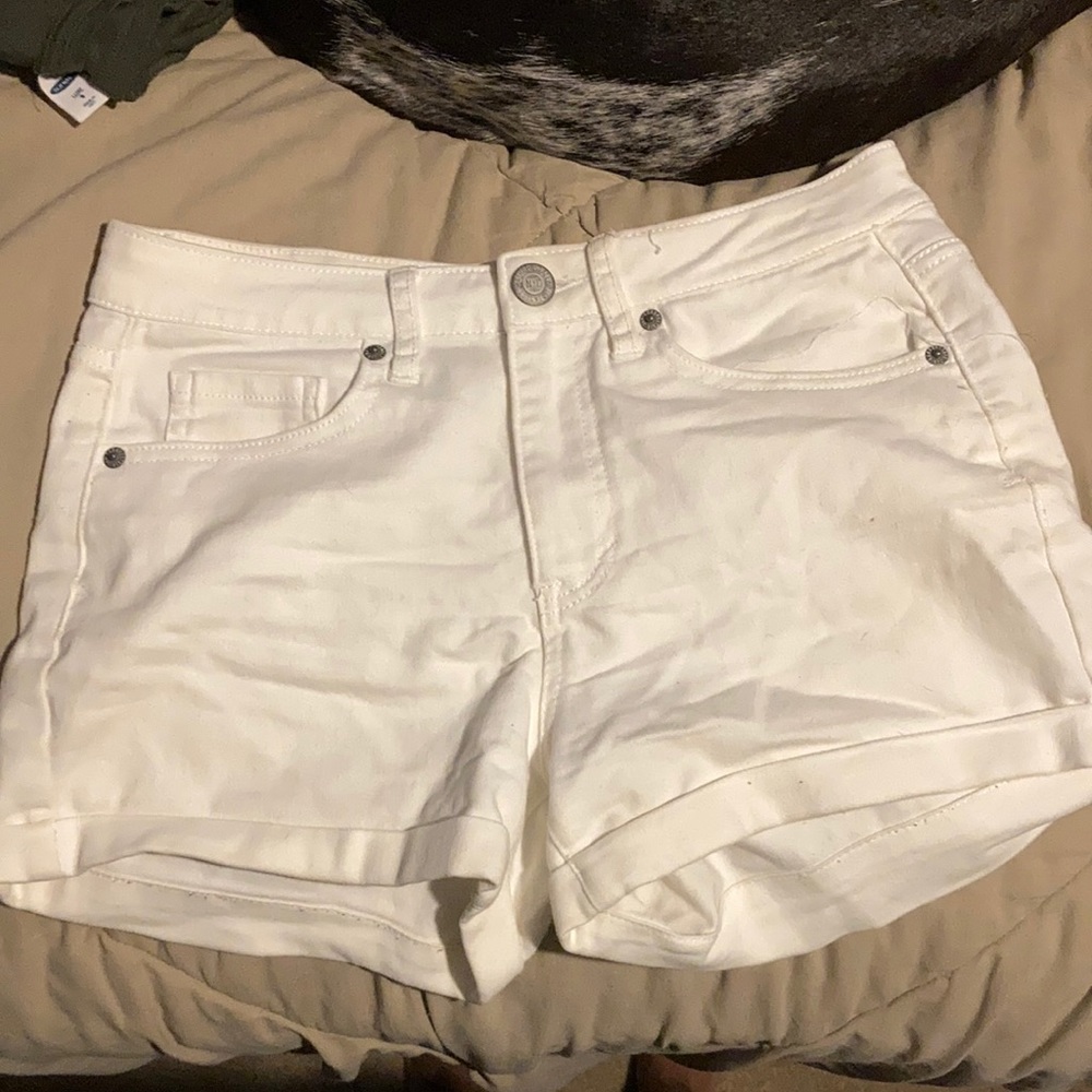 White shorts